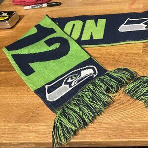 NFL Seattle Seahawks 12th man fan scarf 56-inches Bring On the 12